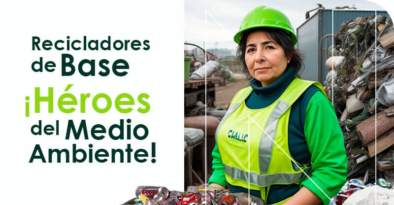 Recicladora base, reciclando materiales como aluminio, cobre y bronce